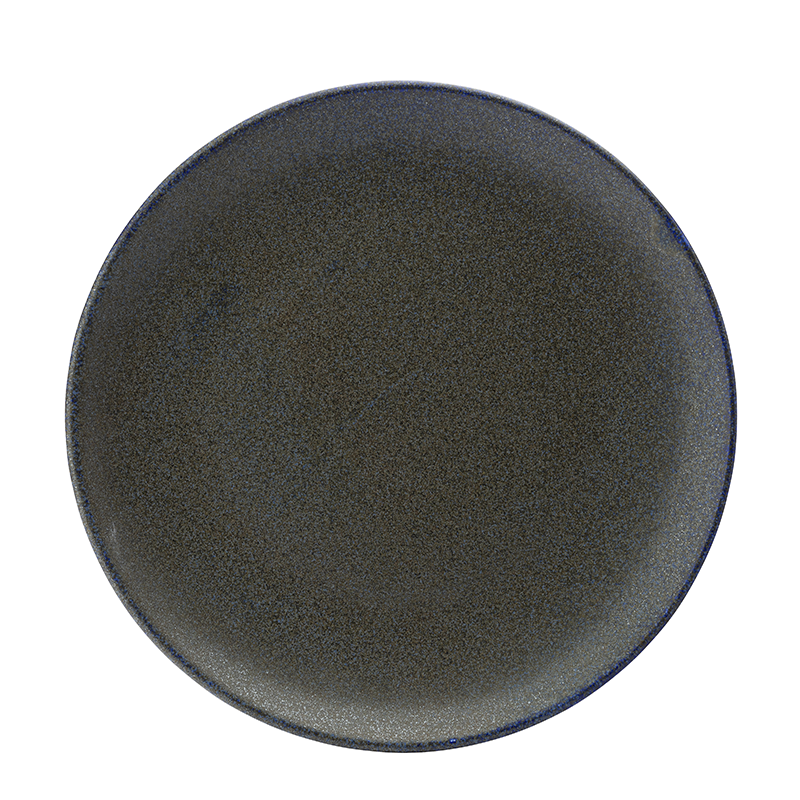 Granite Blue Coupe Plate 10.5" (27cm)