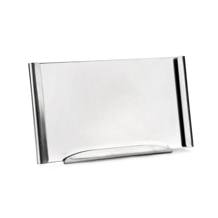 Stainless Steel Freestanding Card Holder For Metal Risers 9.8 x 6cm (3 7/8 x 2 3/8") - Pack 6