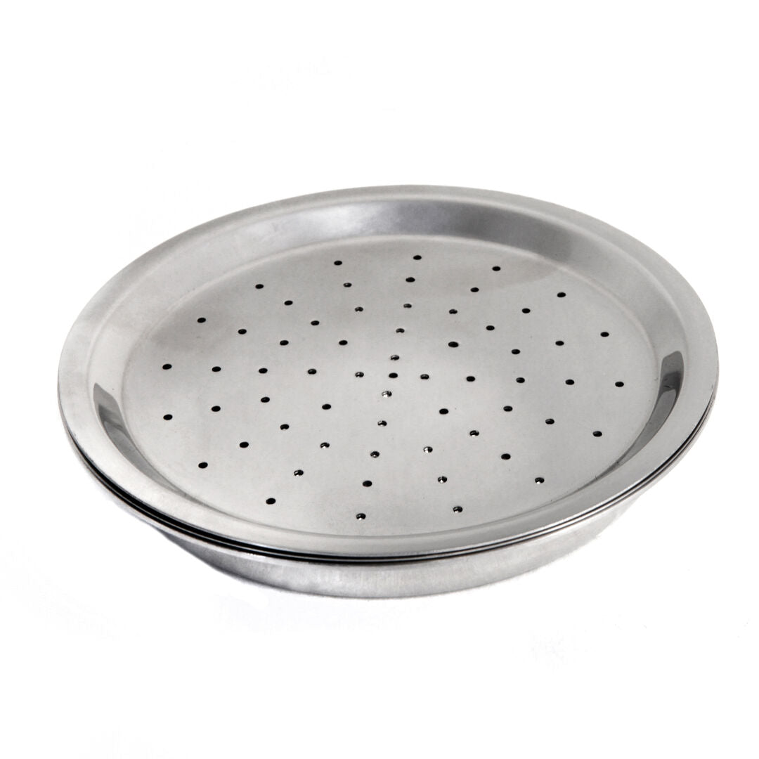 Stainless Steel Drip Tray With Drainer 13.4cm (5 1/4") - Pack 2
