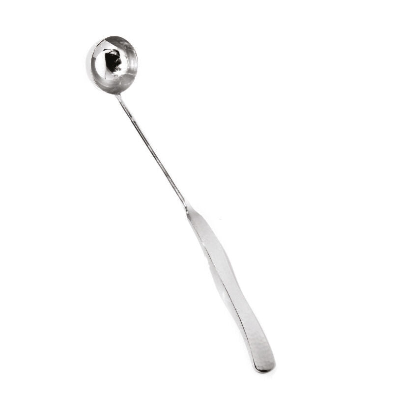 Hammered Serving Utensils Dressing Ladle 30.5cm 2.84cl (12" 1oz) - Pack 6