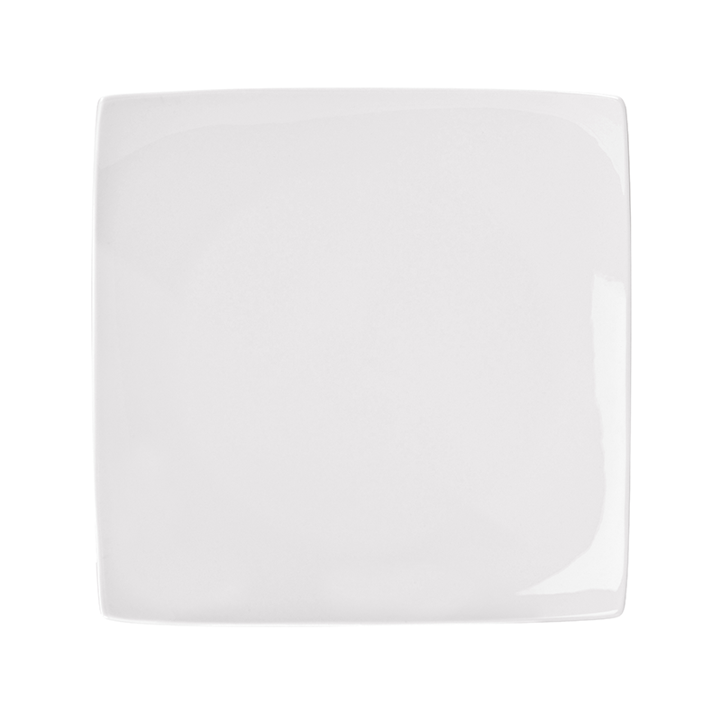 Pure White Square Plate 10.75" (27.5cm)