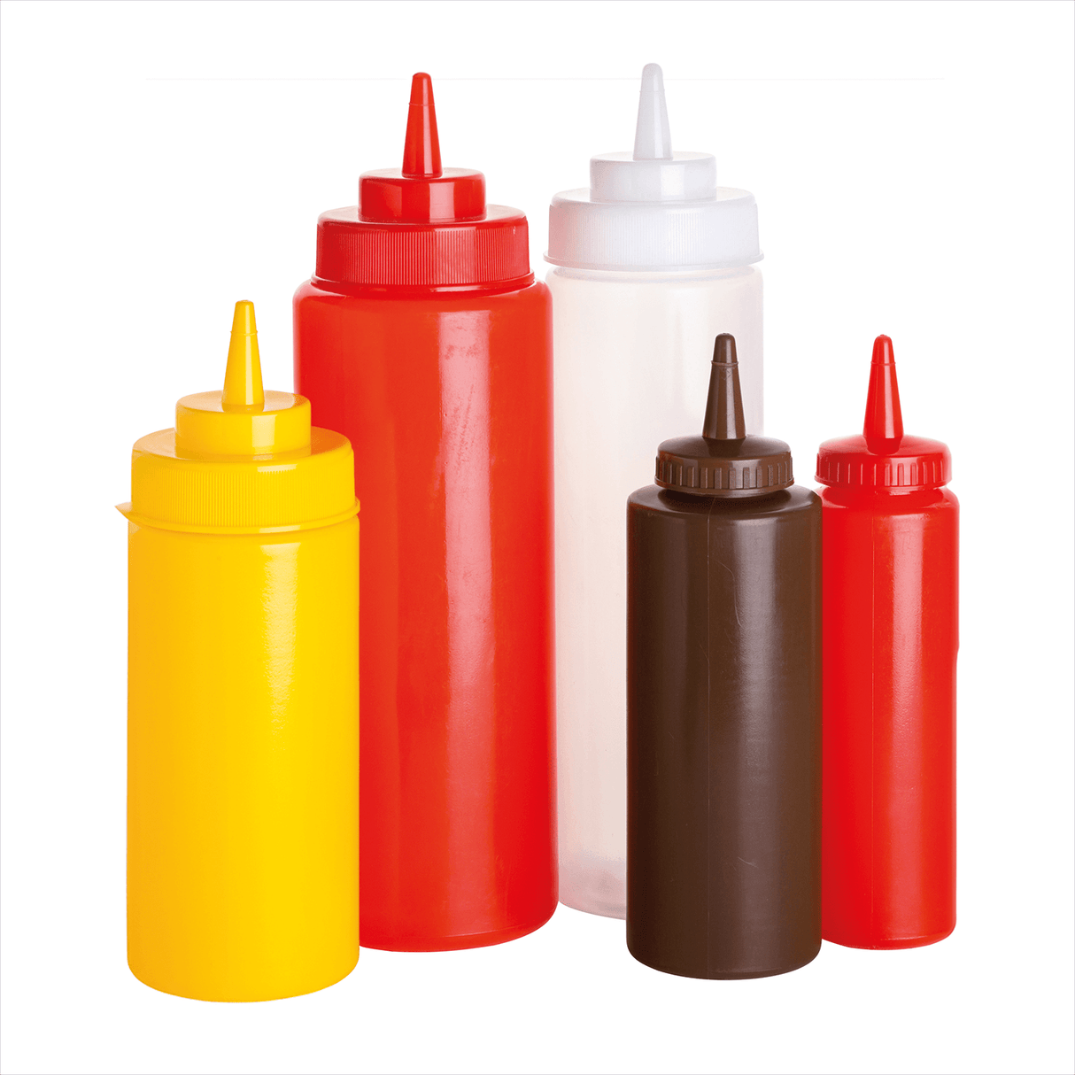 Yellow Squeezy Sauce Bottle 8oz (23cl)