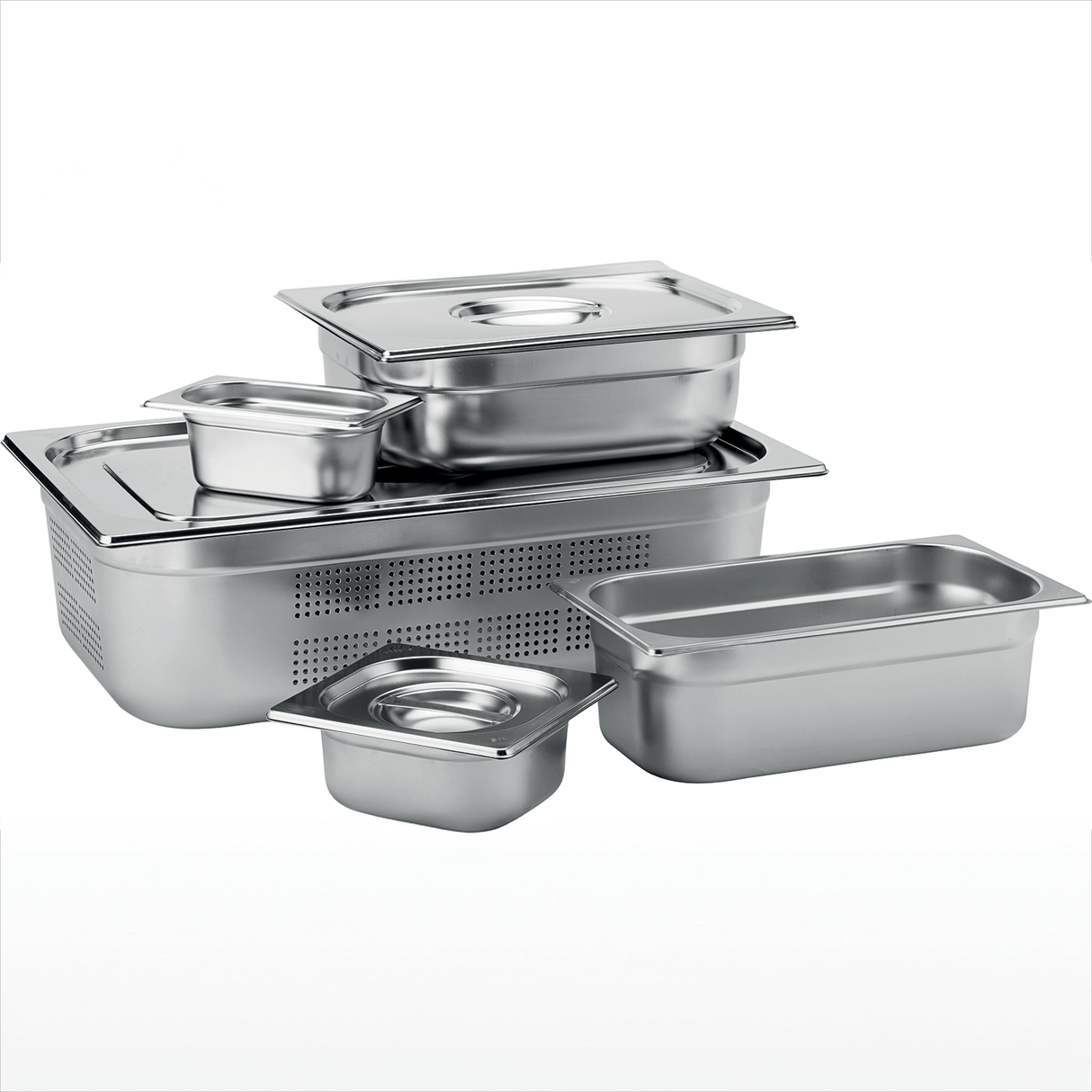 Stainless Steel GN 1/9 Pan 10cm Deep