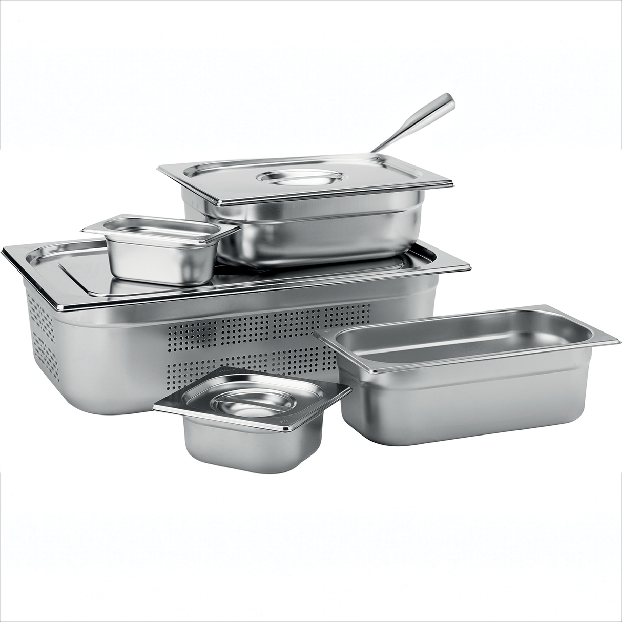 Stainless Steel GN 1/4 Pan 10cm Deep
