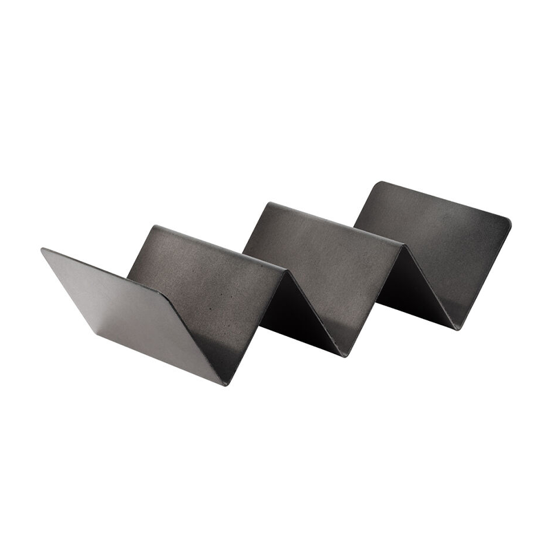 Black Triple Street Food Stand 21cm x 10cm