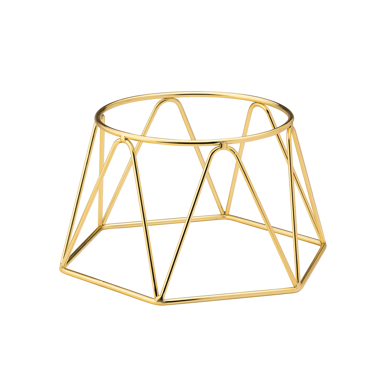 Gold Plate Riser - 16.5cm x 13cm