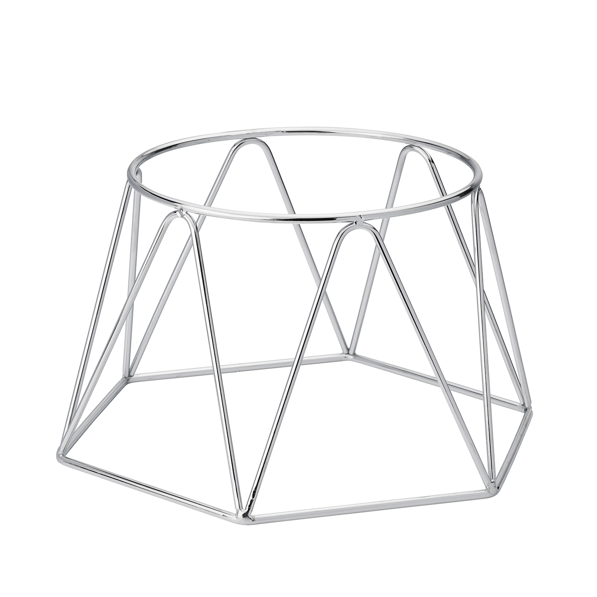 Chrome Plate Riser - 19cm x 15.5cm
