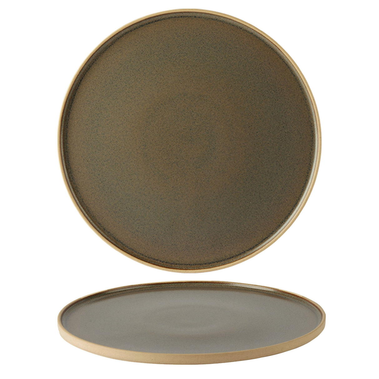 Fawn Walled Plate 31cm/12" - Pack 6