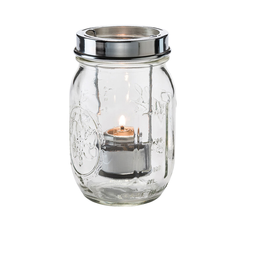 Firefly Clear Glass Lamp With Cradle And Handle - Pack 12