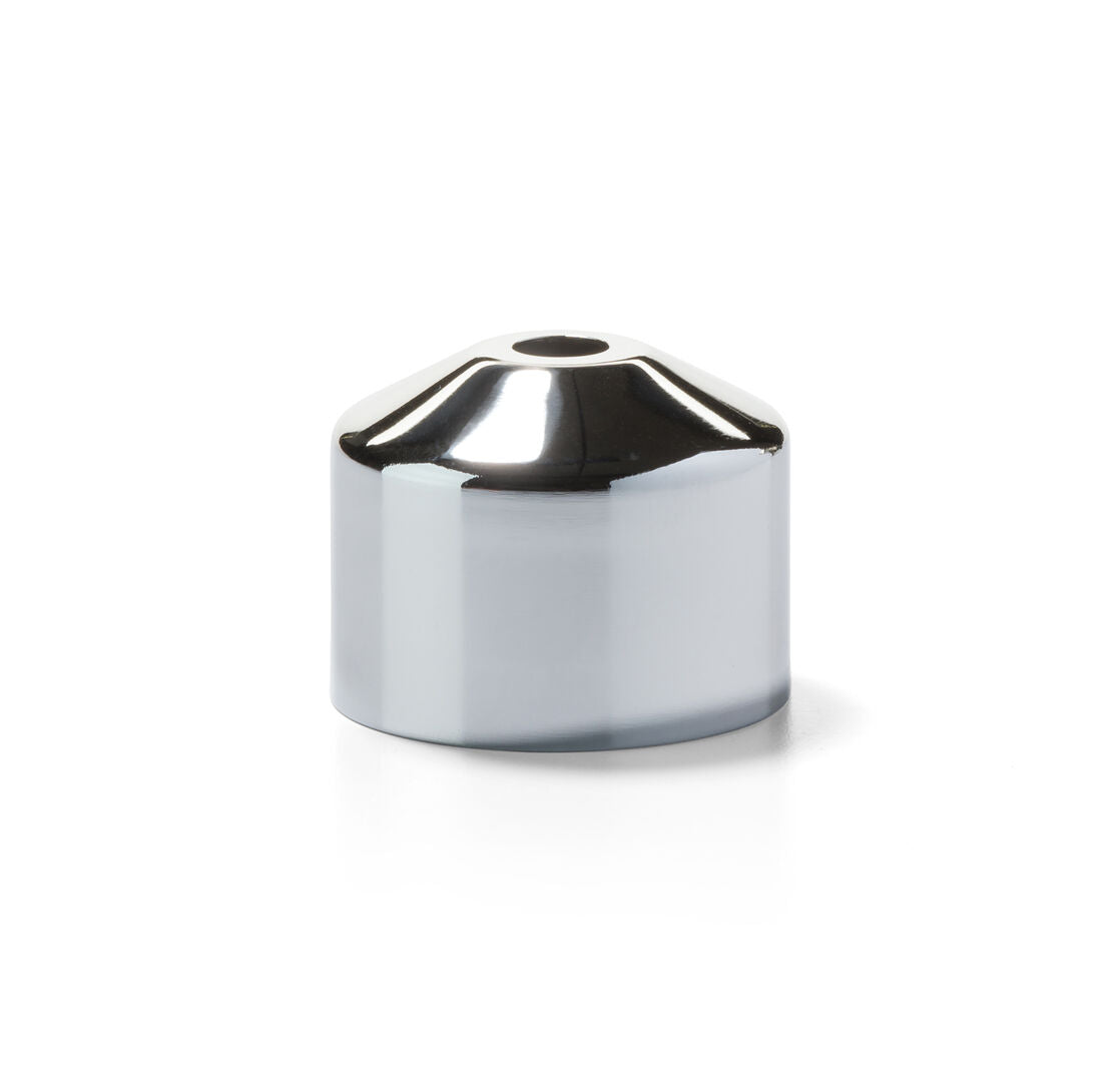 Gala Polished Chrome Midsize Candle Cover 5.4 x 4cm (2 1/8 x 1 5/9") - Pack 20