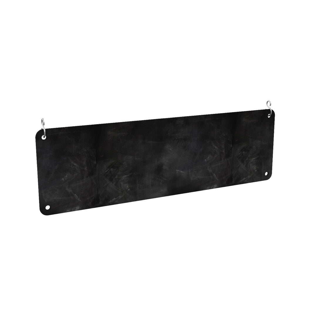 Canvas Sign with Hooks 94 x 29 x 1cm (37 x 11 2/5 x 2/5") - Pack 1