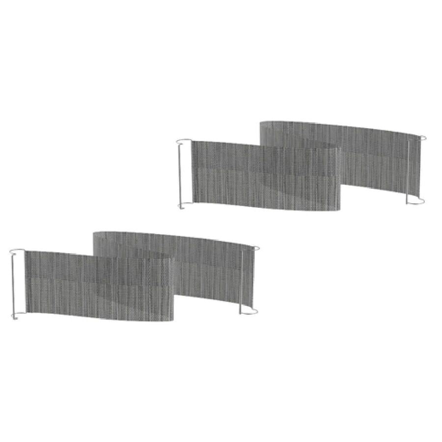 Modular Silver Grey Quick Cover For Large Classic 2 Piece Set - Pack 1