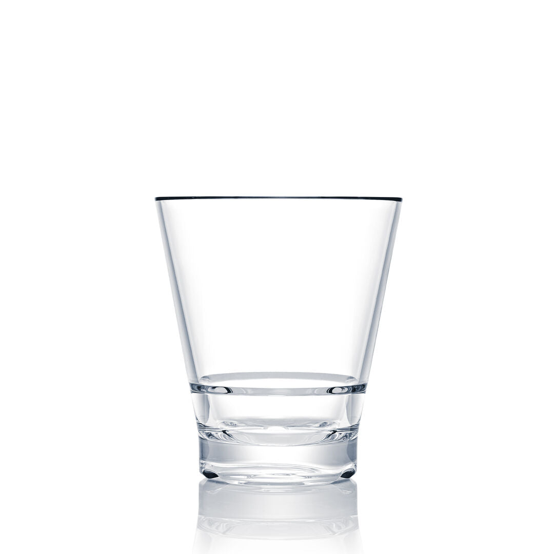 Capella Stack Clear Short Double Rocks 14.5oz (41.5cl) - Pack 12
