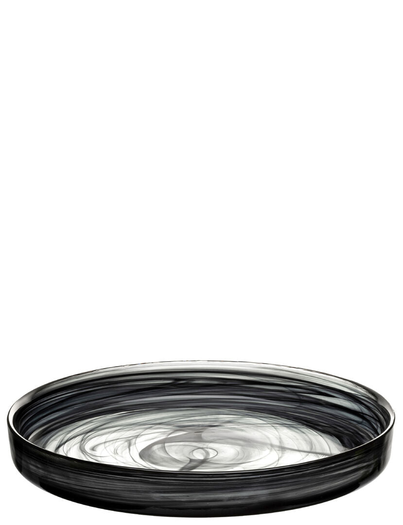 Asos Black Plate 8.25" (21cm) x 1" (2.5cm) - Pack 6