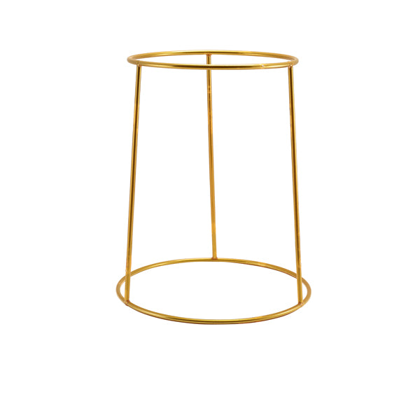 GenWare Gold Anti-Slip Round Buffet Riser 30cm