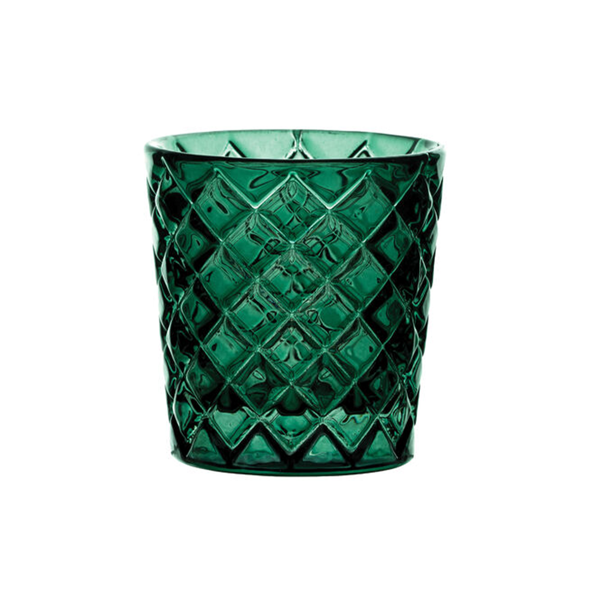 Criss Cross Green Nightlight Holder