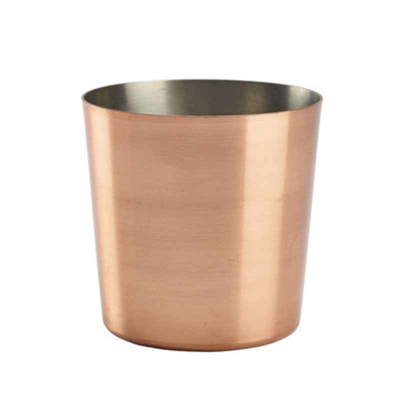 Copper Plated Serving Cup 8.5 x 8.5cm