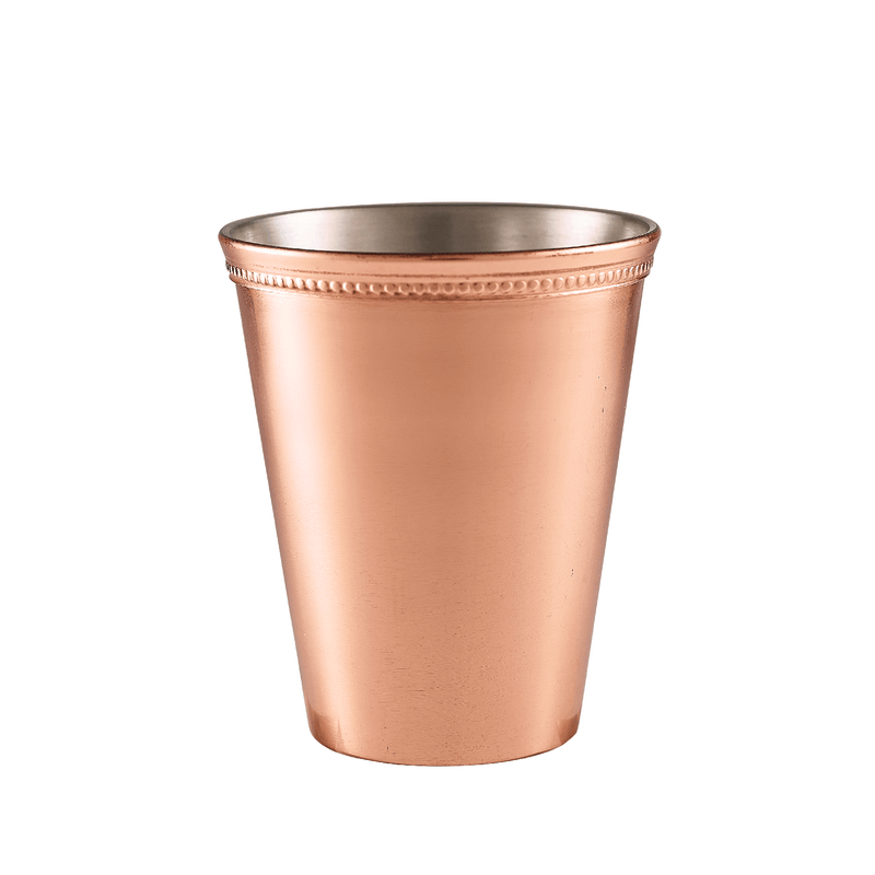 GenWare Beaded Copper Plated Serving Cup 38cl/13.4oz
