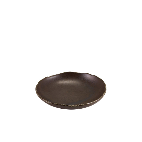 Roko Porcelain Cinder Black Coupe Bowl 20cm - Pack 6