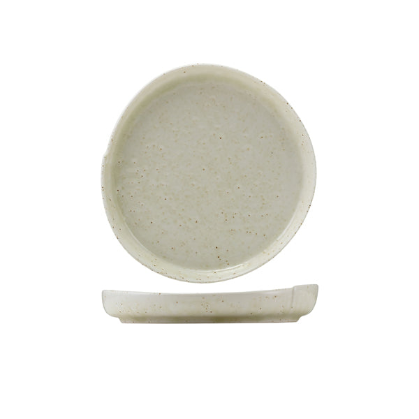 Kozo Porcelain Shiro Coupe Plate 19cm - Pack 6