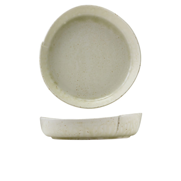 Kozo Porcelain Shiro Deep Plate 23cm - Pack 6