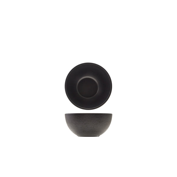 GenWare Melamine Black Jute Buffet Bowl 15.5 x 7.5cm - Pack 1