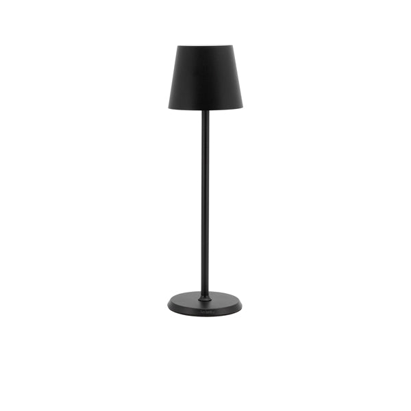 Feline LED Cordless Table Lamp Black 38cm - Pack 1