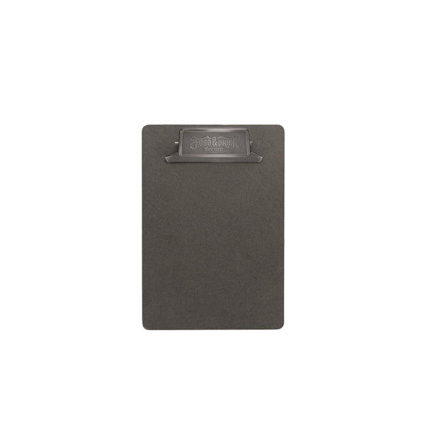 Vintage A5 Menu Clipboard With "Food & Drink" Metal Clip - Pack 1