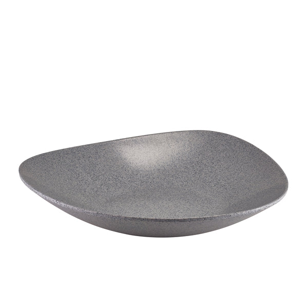GenWare Melamine Grey Granite Triangular Buffet Bowl 42cm - Pack 1