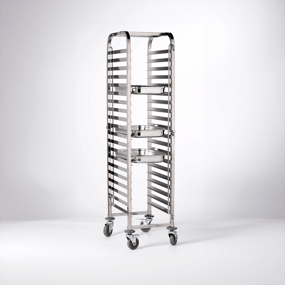 St/St. Gastronorm 1/1 Trolley 20 Shelves