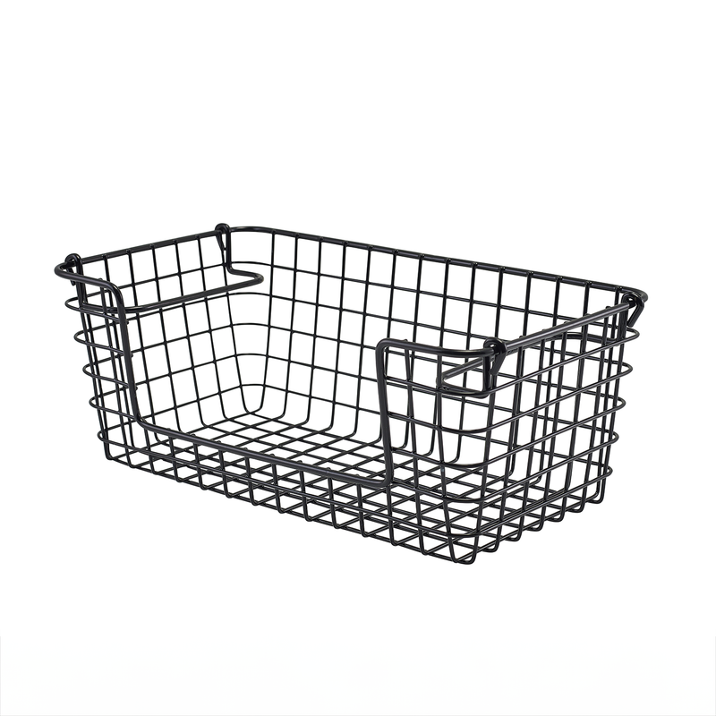GenWare Black Wire Open Sided Display Basket GN1/3