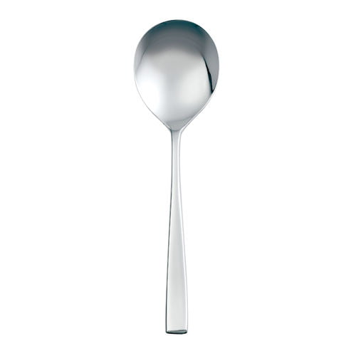 Facet Soup Spoon 18/10 - Dozen - Pack 12