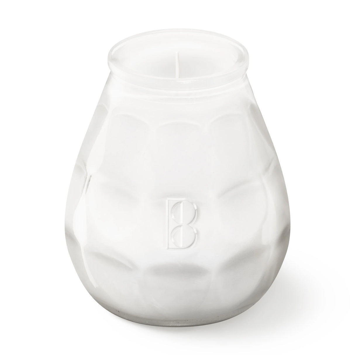 bolsius twilight lowboy candle white