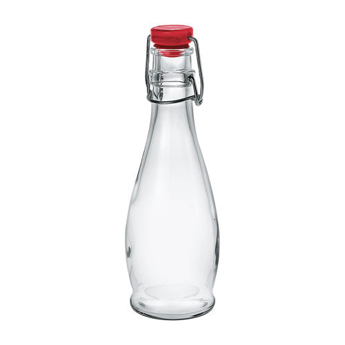 Indro Bottle 335 Red Lid - Pack 6
