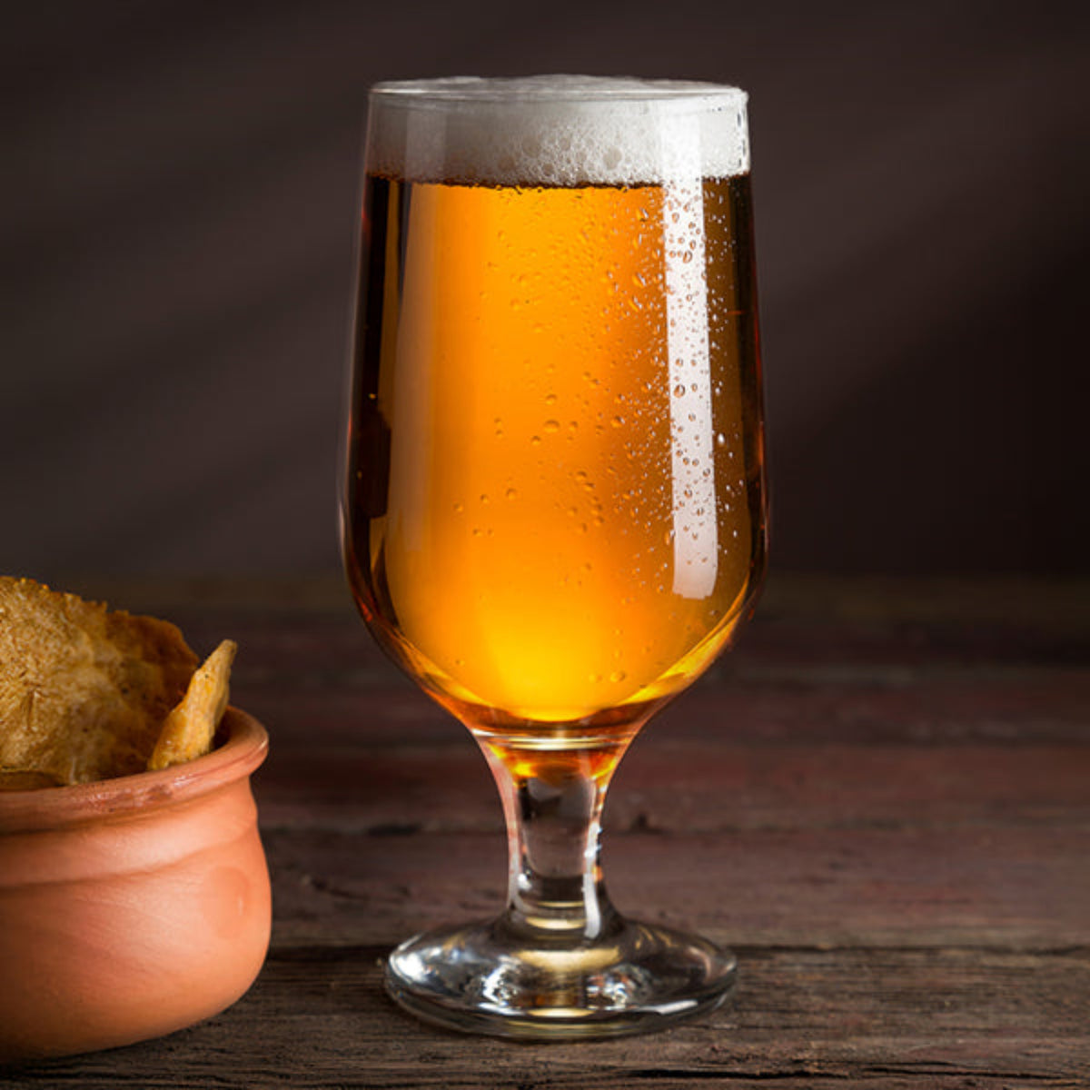 Bristol Stemmed Beer Glass 37.5cl/ 13.2oz - Pack 6