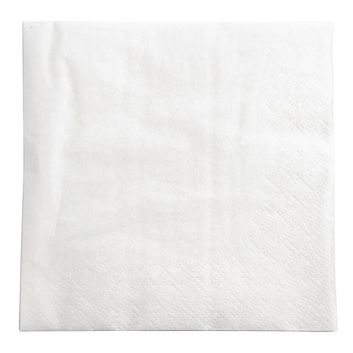 Cocktail Napkins 24cm 2ply White 4000pk