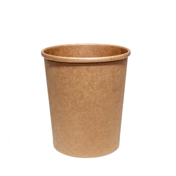 12oz Kraft Heavy Duty Soup Container 500pk