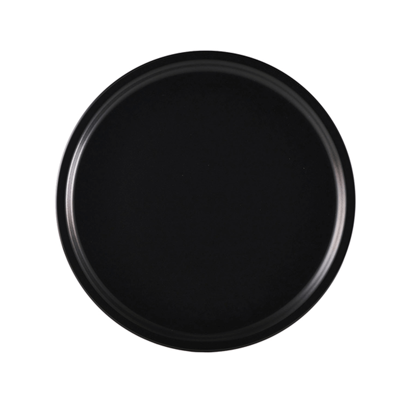 Luna Stoneware Black Pizza Plate 33cm/13