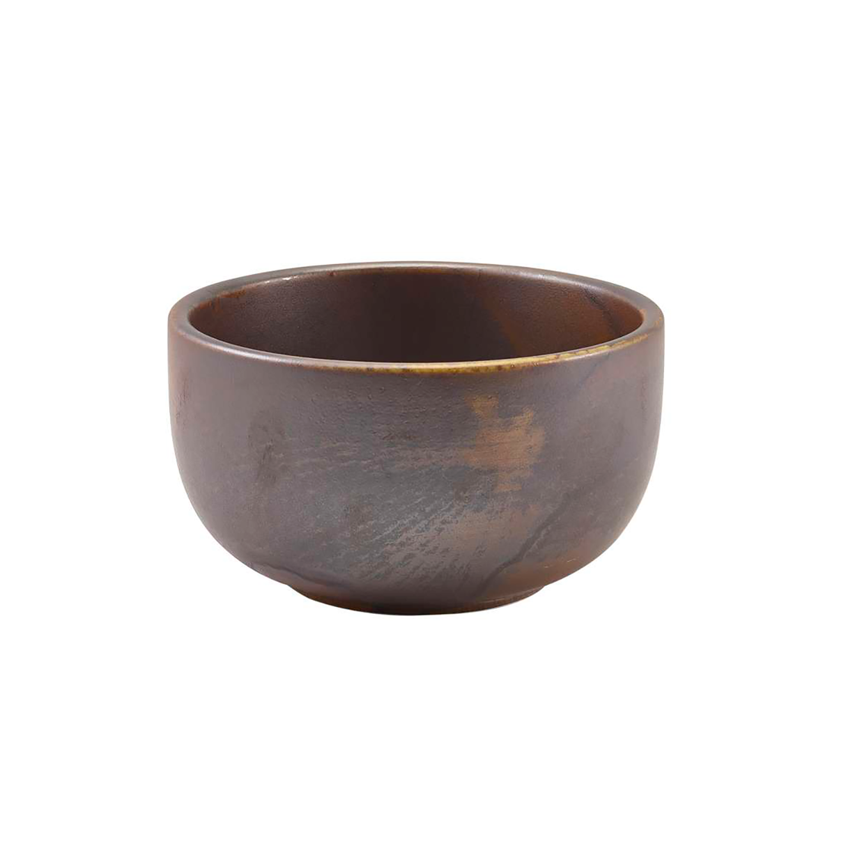 Terra Porcelain Rustic Copper Round Bowl 12.5cm
