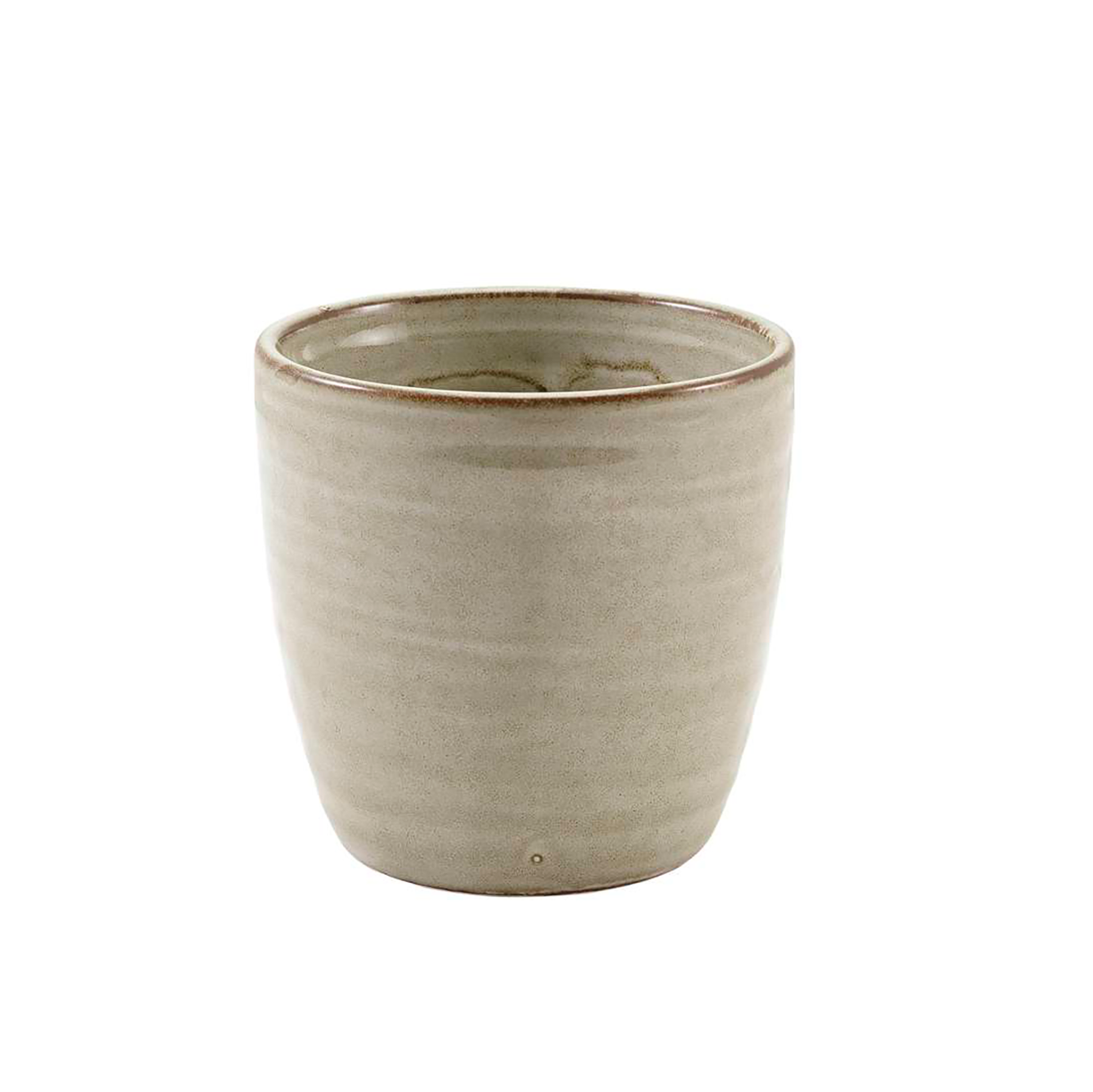 Terra Porcelain Grey Chip Cup 30cl/10.5oz