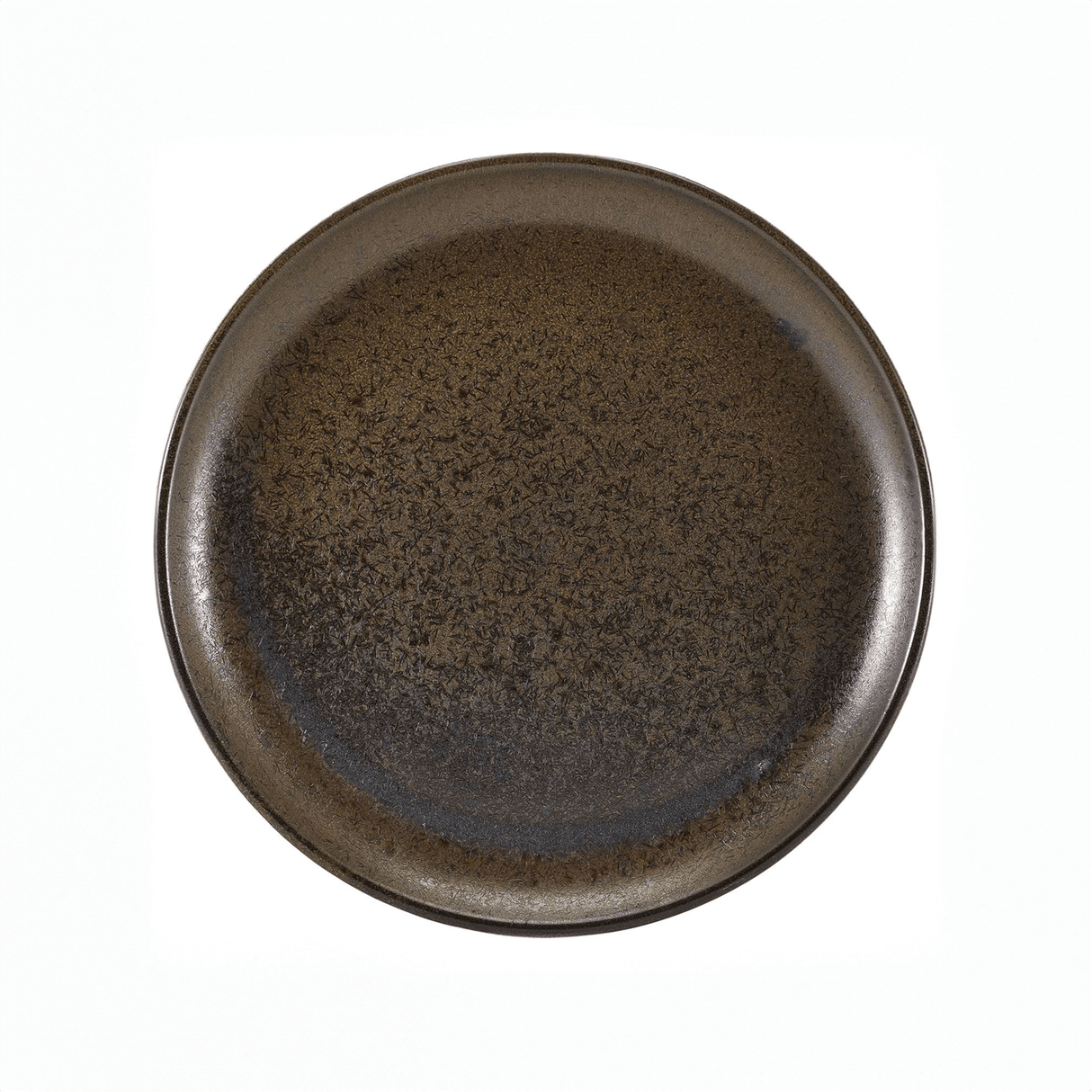 Terra Porcelain Black Coupe Plate 30.5cm