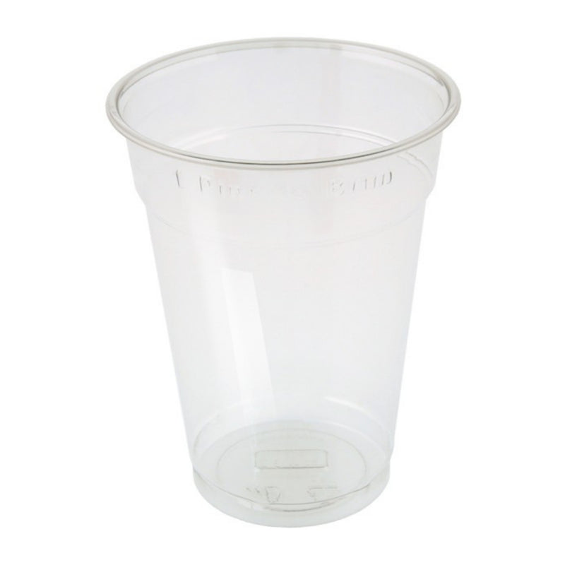 Compostable CE-Marked PLA Pint to Brim Cup - 1000pk