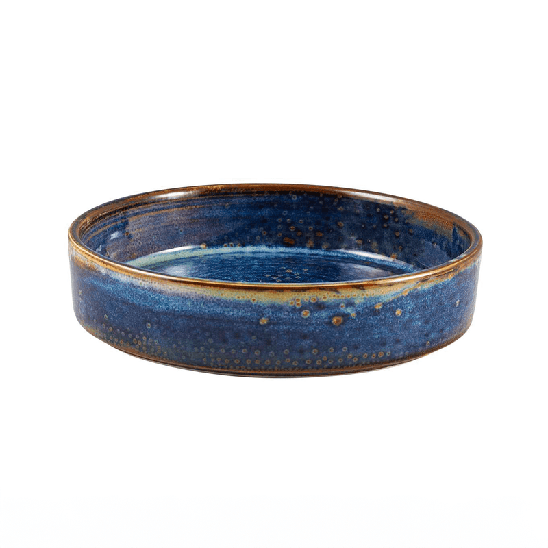 Terra Porcelain Aqua Blue Presentation Bowl 18cm