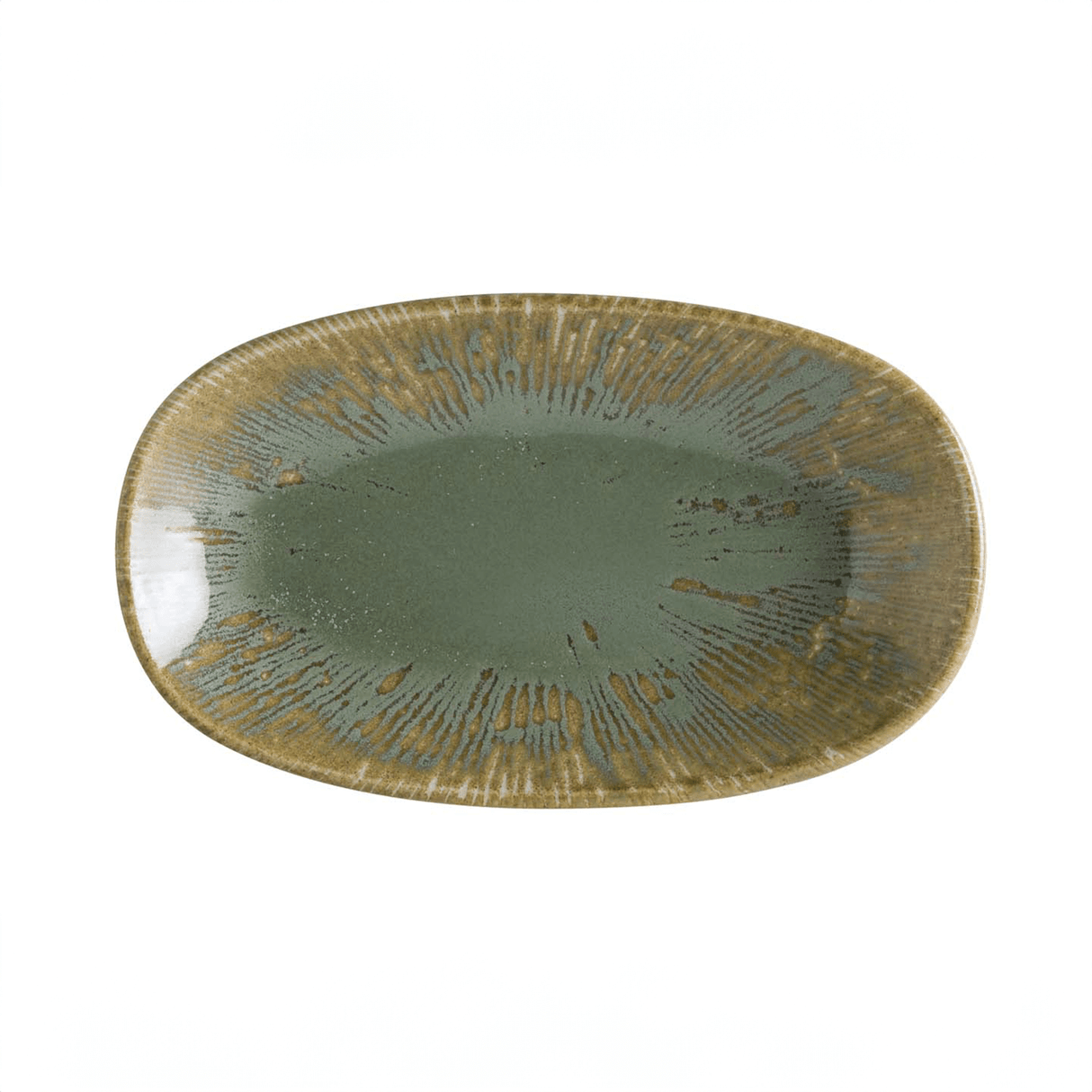 Sage Snell Gourmet Oval Plate 19 x 11cm