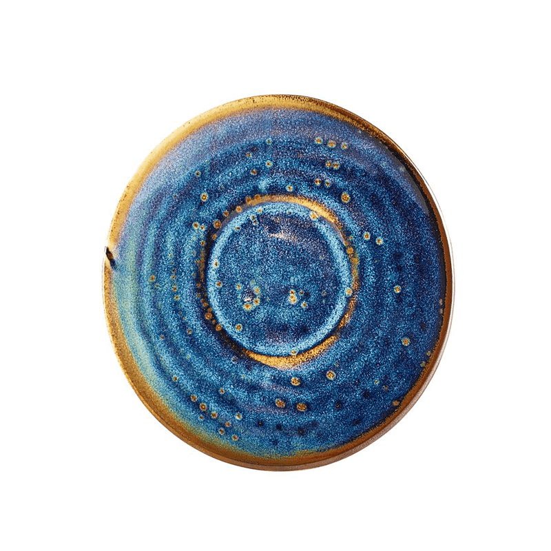 Terra Porcelain Aqua Blue Saucer 11.5cm