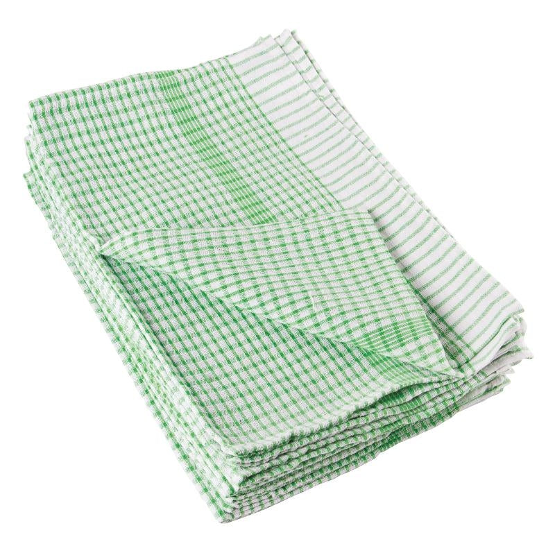 Vogue Wonderdry Green Tea Towels 10 pack