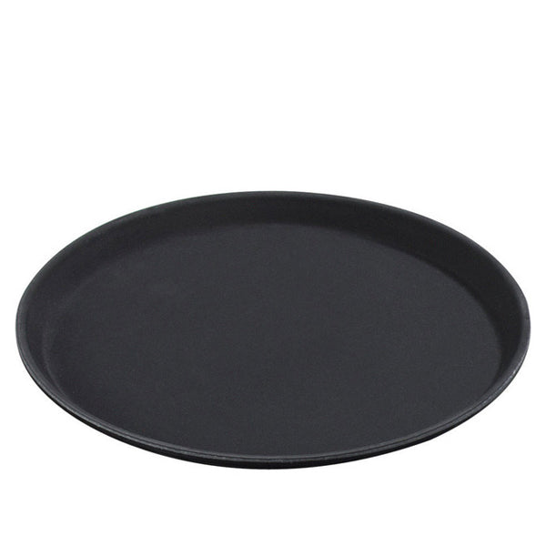 Round Fibreglass Tray Black 11 inch GenGrip
