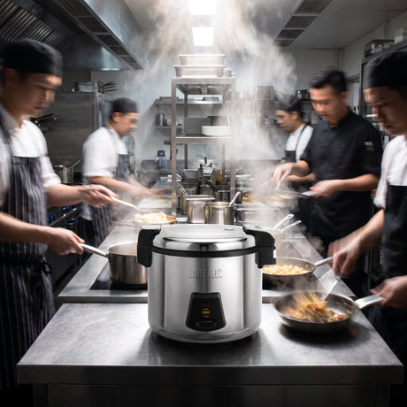 Rice Cooker 6Ltr: The Kitchen Workhorse for High-Volume Rice Service