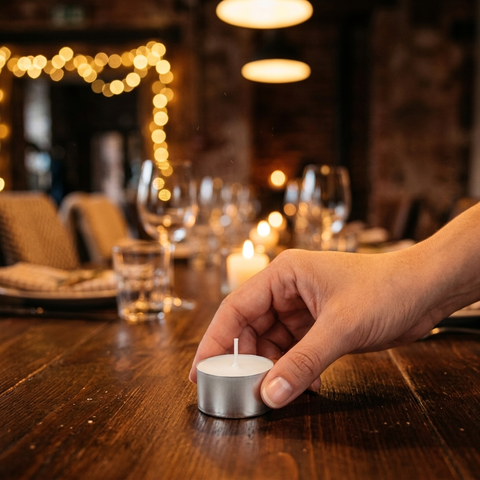 The Art of Ambience: Choosing the Perfect Tea Lights for Your Venue