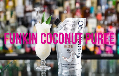 FUNKIN COCONUT PUREE COMES TO LOVE TIKI